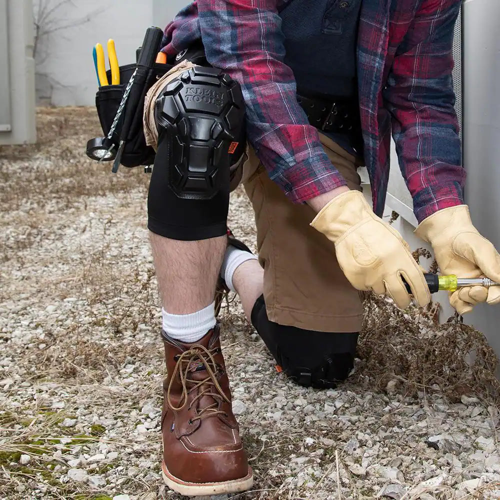 Heavy-Duty Knee Pad Sleeves, S/M