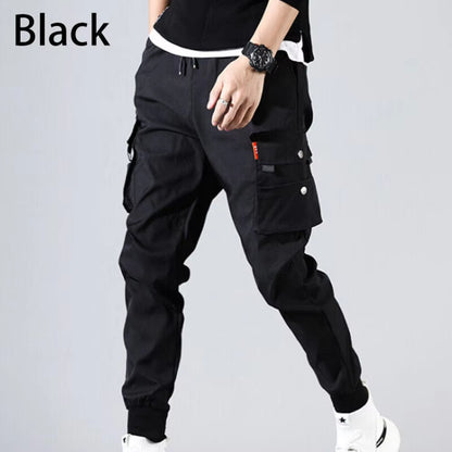 Men Cargo Tactical Pants Work Combat Multi-Pockets Casual Training Trousers Overalls Clothing Joggers Hiking Mens Cargo Pant 1PC