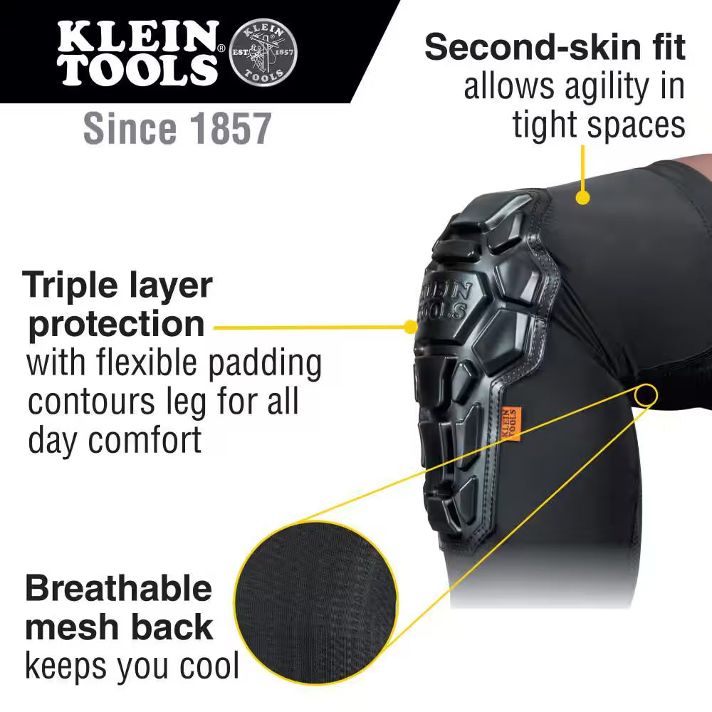 Heavy-Duty Knee Pad Sleeves, S/M