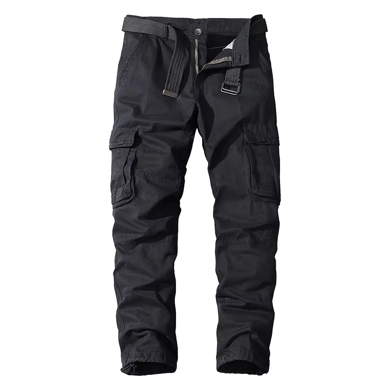 New Mens Tactical Pants Multiple Pocket Breathable Casual Pants Streetwear Army Urban Commuter Tacitcal Trousers Men Cargo Pants