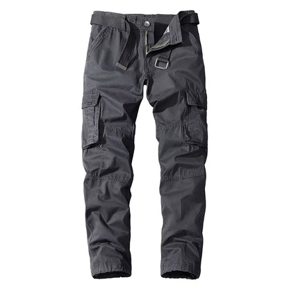 New Mens Tactical Pants Multiple Pocket Breathable Casual Pants Streetwear Army Urban Commuter Tacitcal Trousers Men Cargo Pants