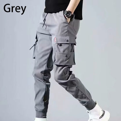 Men Cargo Tactical Pants Work Combat Multi-Pockets Casual Training Trousers Overalls Clothing Joggers Hiking Mens Cargo Pant 1PC