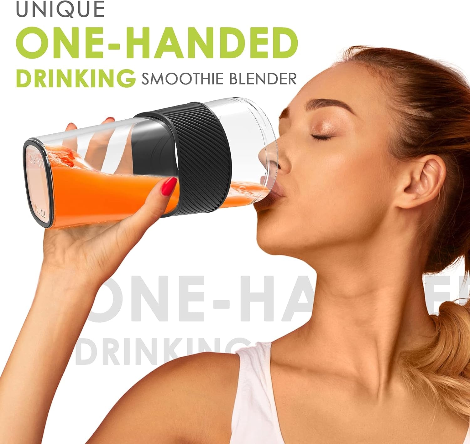 Portable Blender,  Personal Size Blender for Smoothies, Juice and Shakes, 12Oz USB Rechargeable Juice Blender Bottles, 60W Strong Power Travel Mini Blender for Sports, Travel, Outdoors